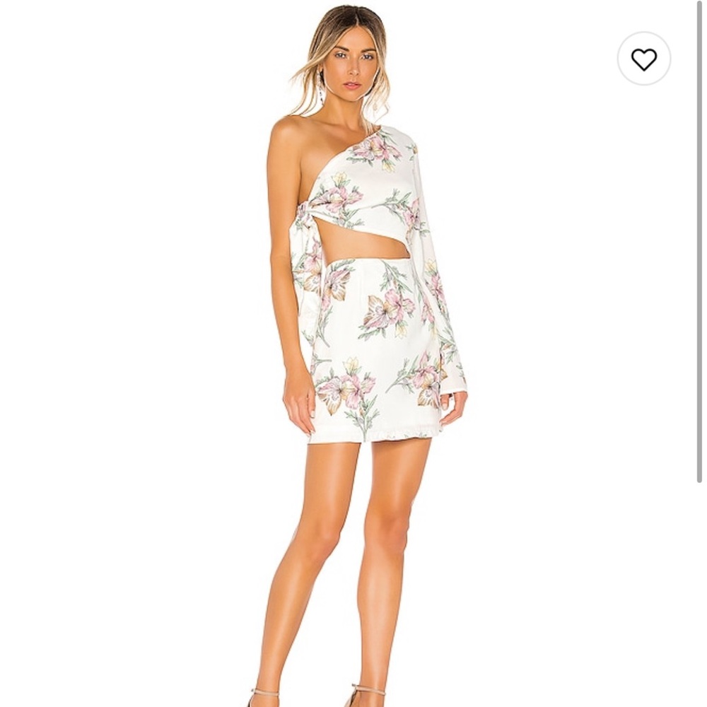 Essie One Shoulder Floral Dress 🌸